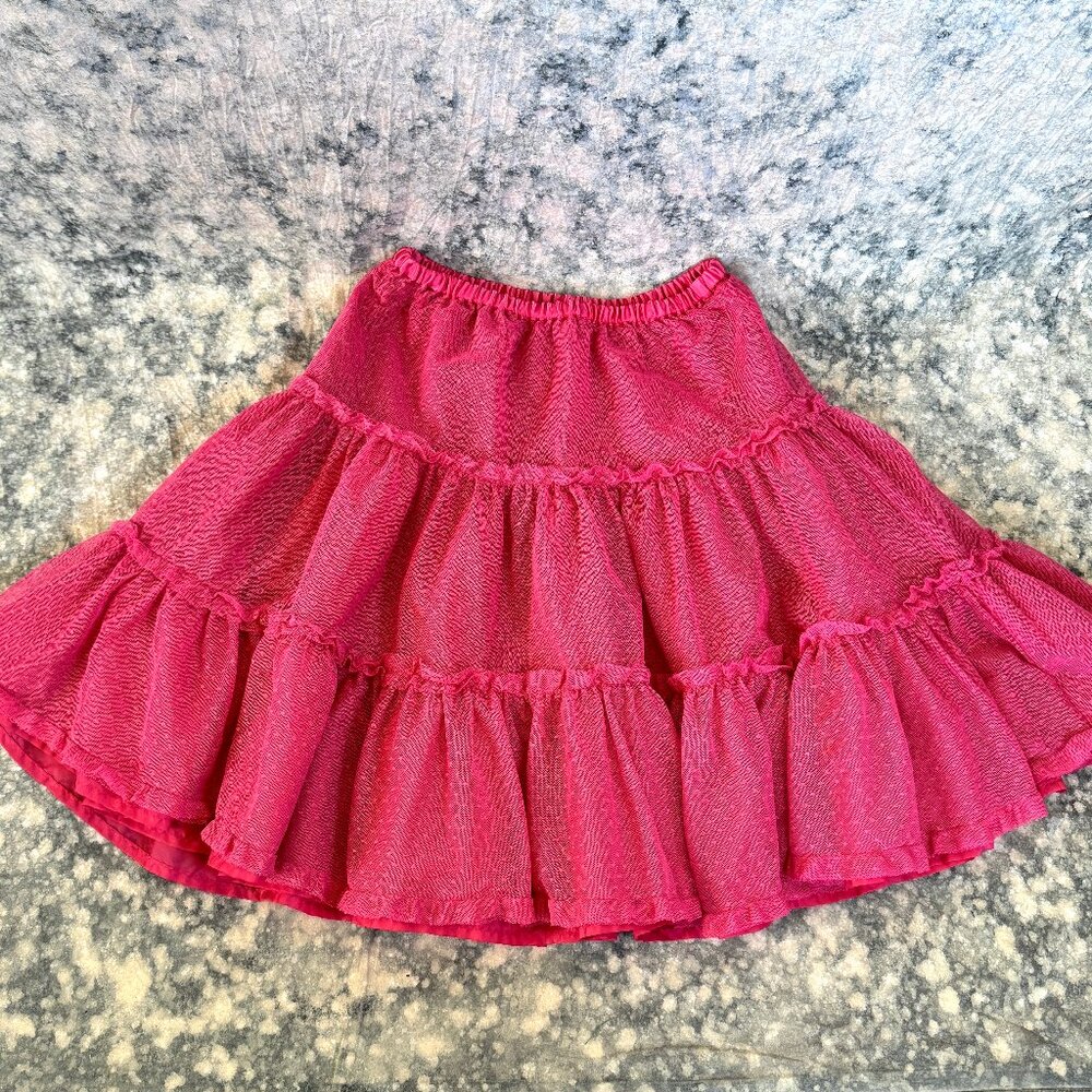 🪩Hanna Andersson Hot Pink Tulle Skirt US 10 / 140